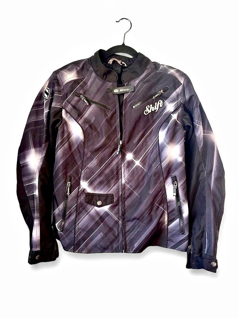 Vintage Y2K Shift Racing "Envy" Women's Textile Motorcycle Jacket L